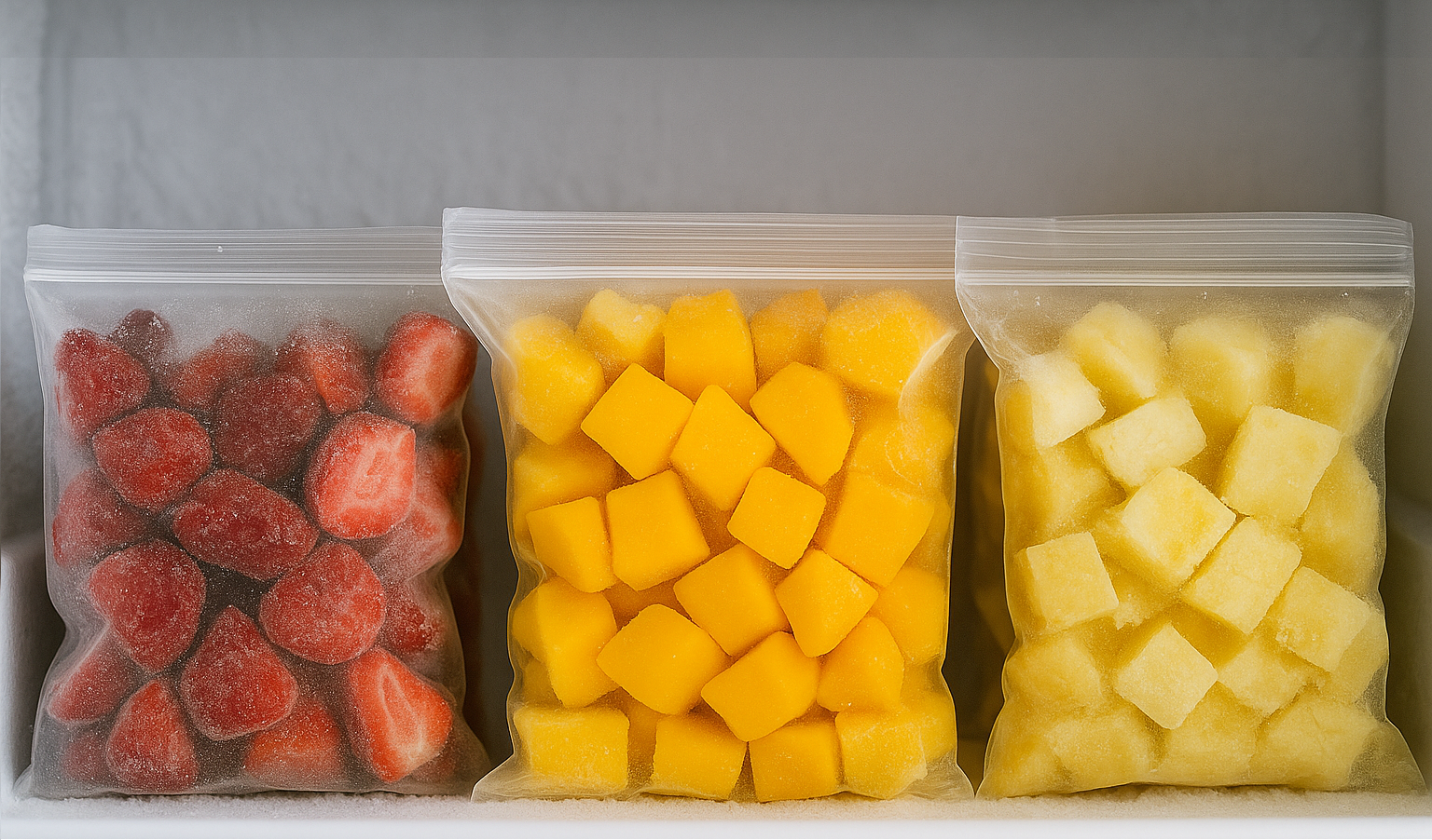 Frutas congeladas Desfruta